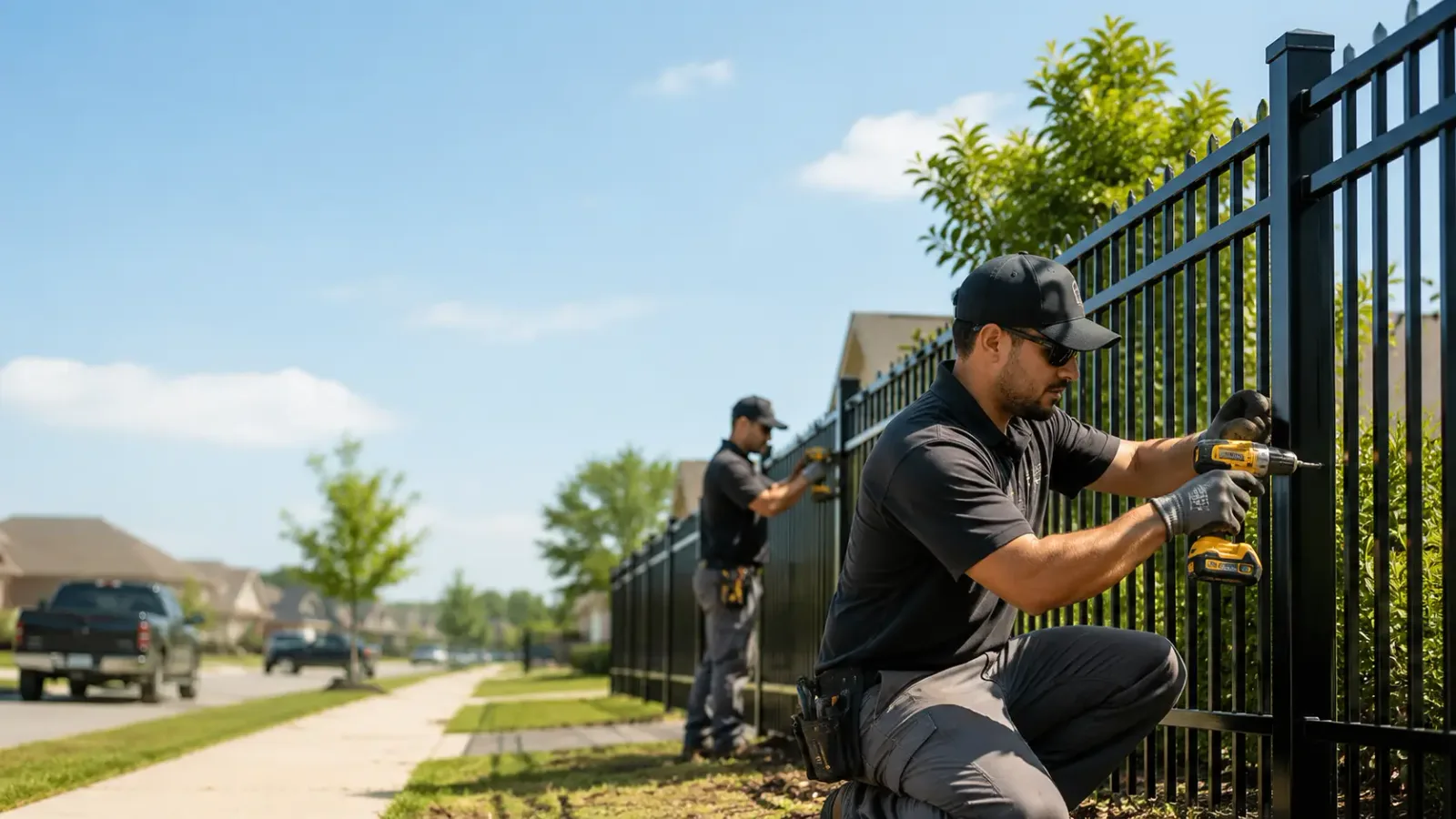 Metal Fence Installation in Wood Ridge, NJ